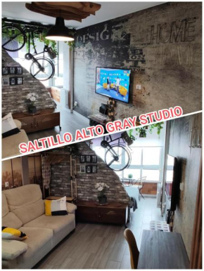 Saltillo Alto Gray Studio. Vistas al mar y piscina